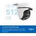 TP-Link Tapo C510W(2-pack) venkovní-outdoor kamera, (3MP, PTZ, 2K 1296p, WiFi, IR 30m, micro SD card)