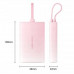 Vention 10000 mAh USB-C + Lightning + USB-A 22.5W ar displeju LED miedziany