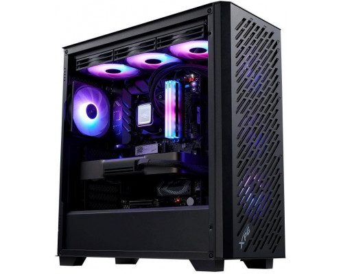 ADATA XPG case VALOR AIR PRO, ATX, Průhledná bočnice, 4x 120mm ARGB Fan, Černá