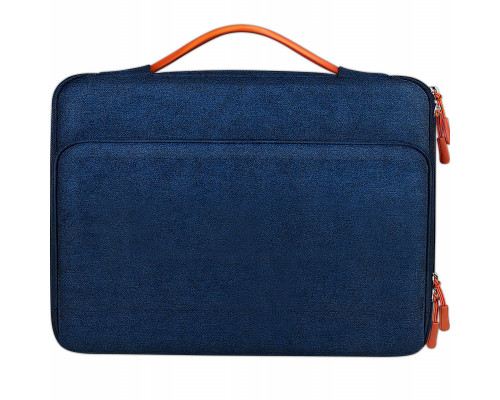 Pokrowiec Na Laptopa 15,6" Etui Na Dokumenty Do Pracy Materiałowa