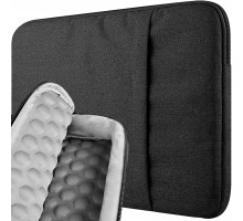 Etui Na Laptopa 14 15 15,6 do MACBOOK z Gąbką Tłumiącą Wstrząs PPC-15-BLACK