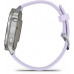 Garmin Venu 4 Smartwatch 41mm grau/silber lavendelblau