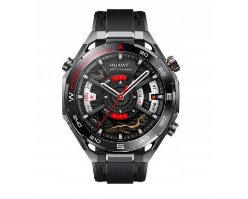HUAWEI WATCH Ultimate 2 (March-B19),Black Fluoroelastomer Stra