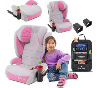 FStabilus FOTELIK SAMOCHODOWY MODEL BIANCA SZARO-RÓŻOWY R129 100-150 CM ISOFIX