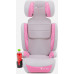 FStabilus FOTELIK SAMOCHODOWY MODEL BIANCA SZARO-RÓŻOWY R129 100-150 CM ISOFIX