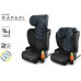 FOTELIK SAMOCHODOWY TRAVELLER KK ISOFIX R129 CZARNO-STALOWY