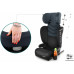 FOTELIK SAMOCHODOWY TRAVELLER KK ISOFIX R129 CZARNO-STALOWY