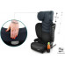 FOTELIK SAMOCHODOWY TRAVELLER KK ISOFIX R129 CZARNO-STALOWY