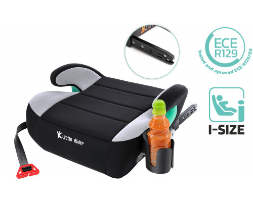 Monroe SZ ISOFIX Black-Gray R129 125-150 CM