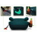 FEcotoys FOTELIK SAMOCHODOWY PODKŁADKA SIEDZISKO TRAVELLER KK PIKOWANY ISOFIX R129 Green Green (0-4-18)