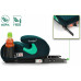 FEcotoys FOTELIK SAMOCHODOWY PODKŁADKA SIEDZISKO TRAVELLER KK PIKOWANY ISOFIX R129 Green Green (0-4-18)