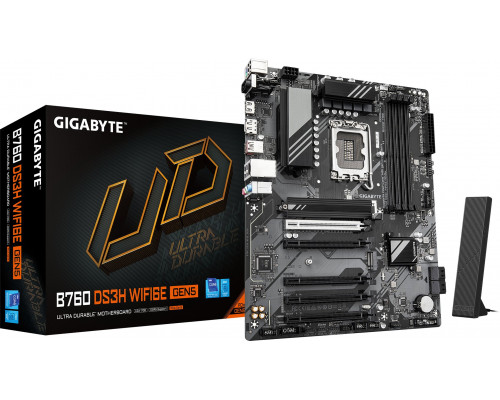Intel B760 GIGABYTE B760 DS3H WIFI6E GEN5 Intel B760 Express LGA 1700 ATX