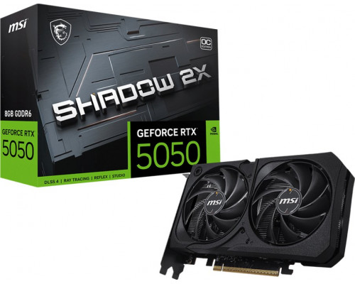 MSI GeForce RTX 5050 Shadow 2X OC 8GB GDDR7 DLSS4