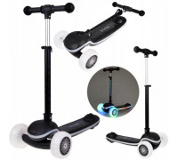 Balansowa hulajnoga SCOOTER 3-kołowa KOLOROWE ŚWIATEŁKA i MUZYKA SP0812