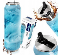 Thermal mug puszka blue 700 ml