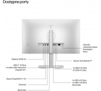 HP EliteStudio 8 G1i AI PC Intel Core Ultra 5 235 60,5 cm (23.8") 1920 x 1080 px Ekran dotykowy All-in-One PC 16 GB DDR5-SDRAM 512 GB SSD Windows 11 Pro Wi-Fi 7 (802.11be) Silver HP EliteStudio 8 G1i AI PC Intel Core Ultra 5 235 60,5 cm (23.8") 1920 x 1080 px Ekran dotykowy All-in-One PC 16 GB DDR5-SDRAM 512 GB SSD Windows 11 Pro Wi-Fi 7 (802.11be) Silver