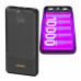 Dudao K10 10000mAh 2.4A 2 x USB-A - black