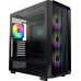 Montech X5 Tempered Glass Black (X5 (B))