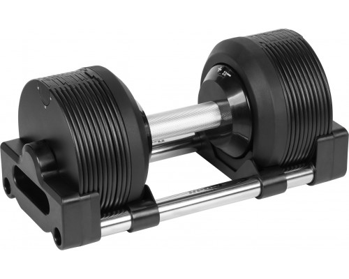 Hantel cast iron regulowany automat 24 kg, skok co 1kg, REBEL ACTIVE