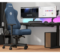 Gaming material Anda Seat Kaiser 3E XL Light Blue Fabric