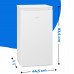 Bomann KS 7254 Fridge with freezer compartment 91L