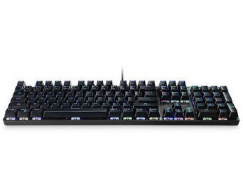 KEYBOARD GS101 BLACK/SILVER/MRGS101-UK MEDIARANGE MRGS101-UK (4260664871156)
