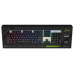 KEYBOARD GS101 BLACK/SILVER/MRGS101-UK MEDIARANGE MRGS101-UK (4260664871156)