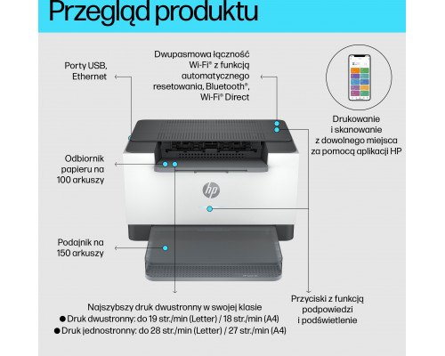 Laserjet M207Dw Printer