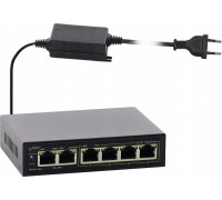 S64-40W PULSAR Switch 6-port Fast Ethernet, 4 porty PoE