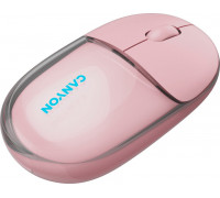 CANYON mouse OnClick 24 BT/ Wireless Transparent/Pink