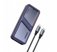 Obudowa na dysk SSD M.2 NVMe Ugreen D703, USB4 (szara)