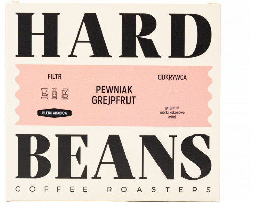 Hard Beans Pewniak Grejpfrut Filtr 250g