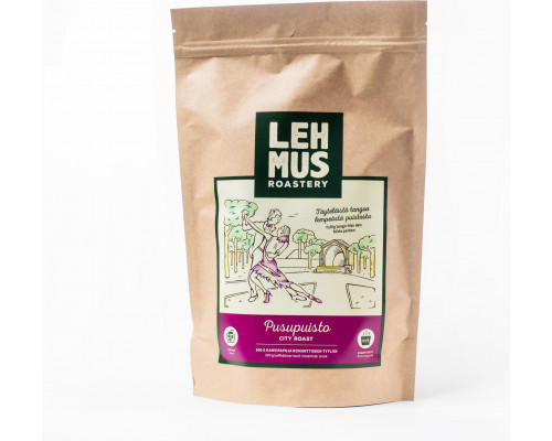 Lehmus Roastery Pusupuisto coffee beans, 500 g