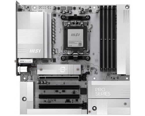 MSI AM5 PRO B850M-A WIFI PZ M-ATX AMD B850 Gniazdo AM5 micro ATX