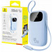 Baseus EnerFill FC21 Qpow 20000mAh 45W ar displeju cyfrowym z dołączonym kablem - Blue