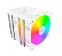 Montech NX600 ARGB White, chłodzenie CPU