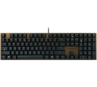 Cherry KC 200 MX klawiatura Uniwersalne USB QWERTY Angielski Czarny, Brąz