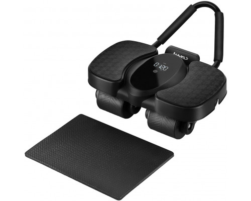 HMS KA40 AUTOMATYCZNE KOŁO DO ĆWICZEŃ MIĘŚNI BRZUCHA Z PODPARCIEM I WYŚWIETLACZEM