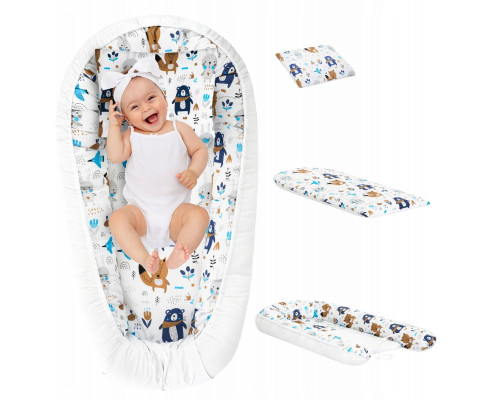 KOKON ZESTAW 3 ELEMNTY MIŚ I LIS