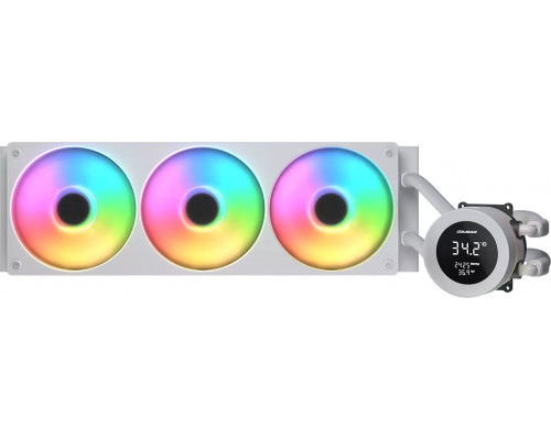 Cougar CPU chłodzenie wodne Poseidon Vistek 360, ARGB, biały