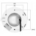 Dahua Technology Kamera 4W1 Dahua HAC-HDW1549X-A-PRO-0280B-DIP