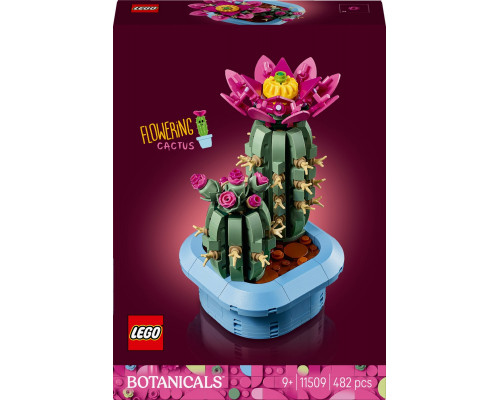 LEGO Botanicals Kwitnący kaktus (11509)