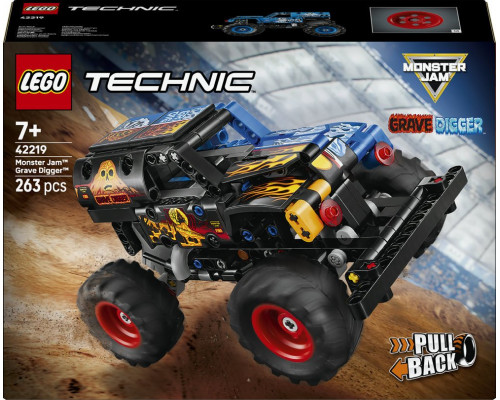LEGO Technic Monster Jam Grave Digger Ogień i lód (42219)