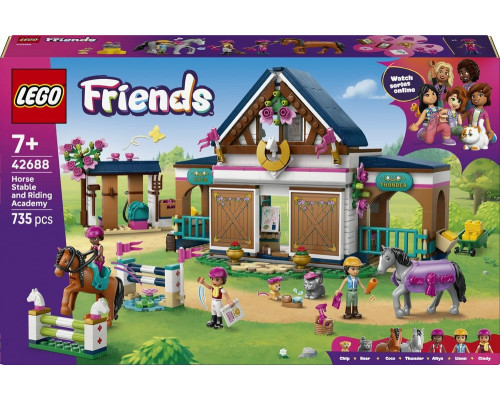 LEGO Friends Stadnina i szkółka jeździecka (42688)