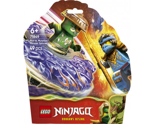 LEGO Ninjago Nya kontra zmutowany potwór na spinnerze (71849)