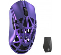 WLMouse Beast X Max Solid Sides Gaming mysz, Omron Optical Switches - fioletowy