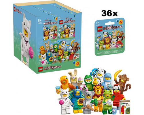 Klocki Minifigures 71051 Minifigurki Seria 28 - Zwierzęta (BOX)