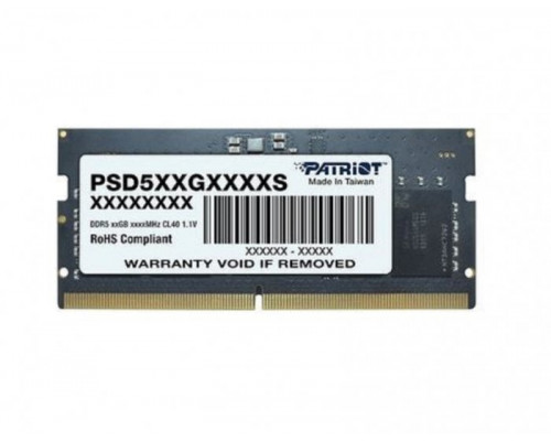 patriot Pamięć DDR5 12GB/5600(1*12GB) CL46 SODIMM