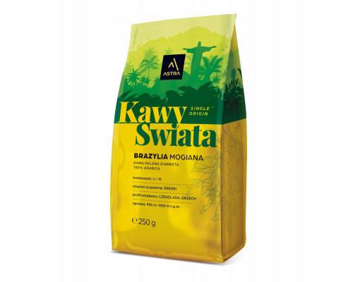 Kawa ASTRA Brazylia, ziarnista, 250g