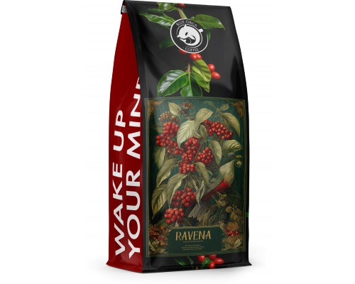 Turtle Coffee 1kg Świeżo Palona RAVENA Limited Edition idealna do ekspresu